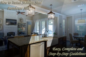 How to Install Stainless Steel Farmhouse Sink