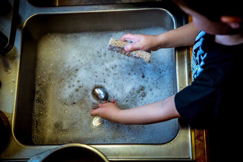 How to Clean a Granite Sink